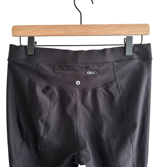 Xersion Black Fitted Athletic Leggings Exercise Gym Workout Women’s Size Medium - Picture 7 of 16